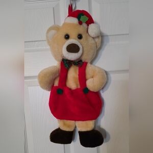 Teddy Bear Hanging Stocking